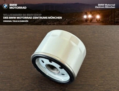 Origi. BMW Motorrad 1x Ölfilter silber F800R/S/ST F650/800GS 2 Zylinder F900R - Bild 1 von 3