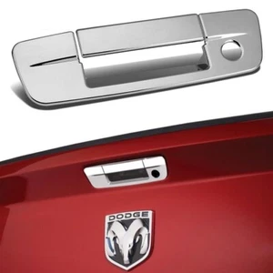 For 2009-2018 Dodge Ram 1500 / 10-18 Ram 2500 3500 Chrome Tailgate Handle Covers - Picture 1 of 3