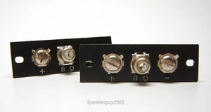 Pair of Vintage Speaker Terminals / Screw & RCA Terminal -- KTB5 - Picture 1 of 4
