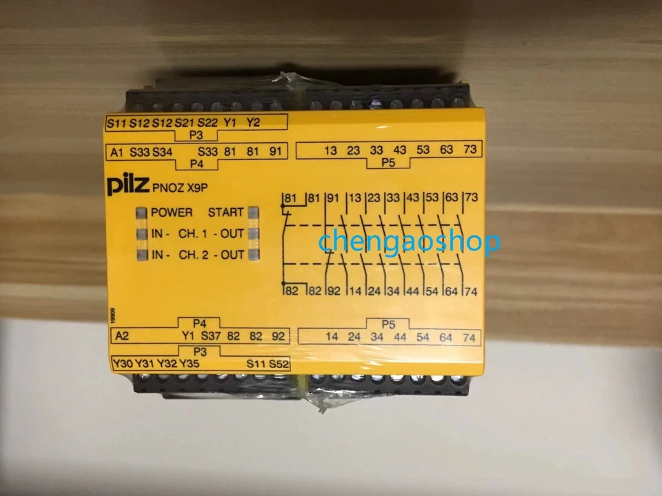 1PCS NEW PILZ PNOZ X9P 24VDC 777609 (by DHL or Fedex ) - Image 1 of 3