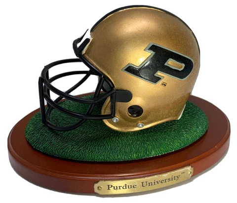 Purdue Pete Boilermakers Football Helmet Figurine Third In A Limited Series Cover