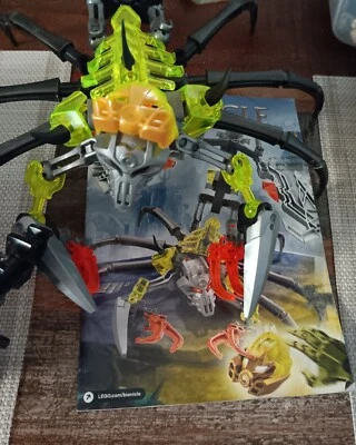 LEGO BIONICLE: Skull Scorpio (70794) With Instruction BOOKLET  - Image 1 of 2