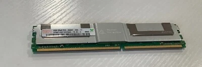 Hynix 2GB PC2-5300F-555-11 2Rx8 HYMP125F72CP8N3 RAM - Image 1 of 2