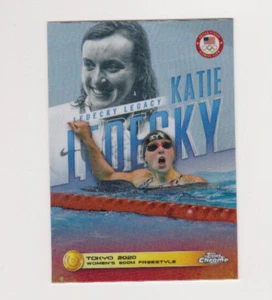 2024 Topps Chrome US Olympics Legacy Katie Ledecky #KL-4 - Picture 1 of 1