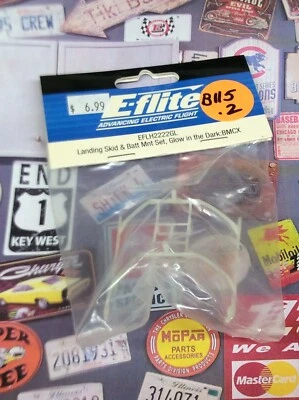E-Flite EFLH2222GL Landing Skid, Glow in the Dark: BMCX NewInPack USA Shipped - Image 1 of 2