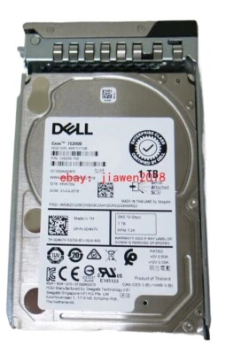 Dell 1TB SAS 12G 7.2K SFF 512n HDD Seagate ST1000NX0473 0D4N7V NEW - Image 1 of 4
