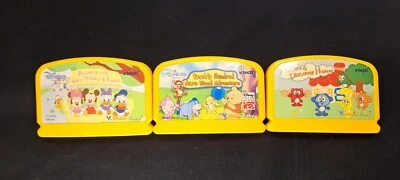 Vtech Vsmile Baby Infant Learning System 3 Game Lot - Image 1 of 4