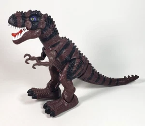 Tyrannosaurus Rex 18" Caminar Rugiendo Juguete Ojos Iluminar Cola Columpios T Rex Funciona - Imagen 1 de 10