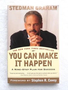 You Can Make It Happen—Signed by Stedman Graham & On Air —Signed by Tavis Smiley - Picture 1 of 11