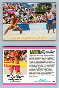 Randy Stoklos #50 Beach Sports 1992 Volleyball Trading Card - Picture 1 of 1