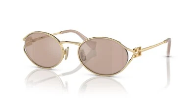 Miu Miu SMU 52YS Pale Gold/Pink Gold (ZVN-20F) Sunglasses - Image 1 of 4