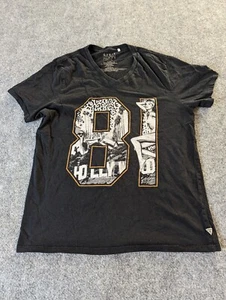 Guess Los Angeles 81 Graphic Crew TShirt Men’s Large Black  - Picture 1 of 8