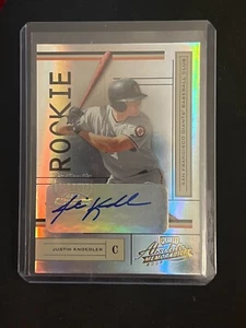 Justin Knoedler 2002 Absolute Rookie Autograph #63/500 - San Francisco Giants - Picture 1 of 2