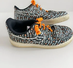 Nike Air Force 1 Low '07 LV8 Just Do It 2018 - AO6296-001 All-Over Print - Picture 1 of 10