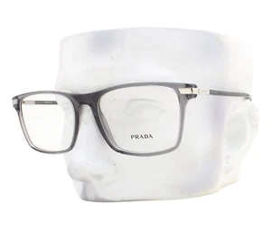 Prada VPR 01W 01G-1O1 Brille Brille Polished Klar Grau 56mm mit Etui - Bild 1 von 6