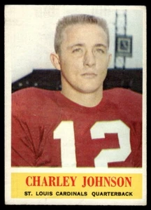 Philadelphia Charley Johnson 1964 Cardenales de San Luis #174 - Imagen 1 de 2