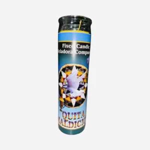 QUITA MALDICION Veladora Preparada - Hex Breaker Fixed Candle Rompe Maldiciones - Picture 1 of 2