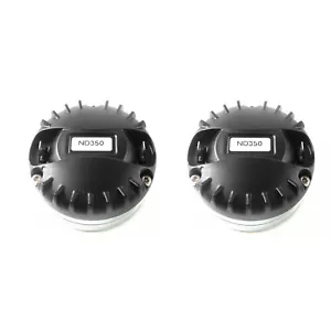 2x Speakers ,RCF type Line Array Speaker ,44mm neodymium Driver 8 Ohm ND350 Horn - Picture 1 of 15