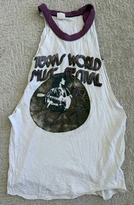 VTG 1979 TEXAS WORLD MUSIC FESTIVAL Small T-Shirt JOURNEY Van Halen Heart 70’s - Picture 1 of 5