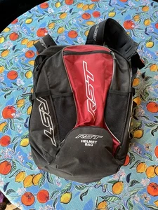 RST Helmet Bag/Rucksack Black Waterproof - Picture 1 of 1