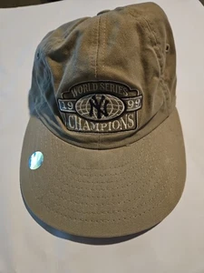 NEW YORK YANKEES WORLD SERIES CHAMPIONS 1999 NEW ERA CAP/HAT ADJUSTABLE 101620 - Picture 1 of 7
