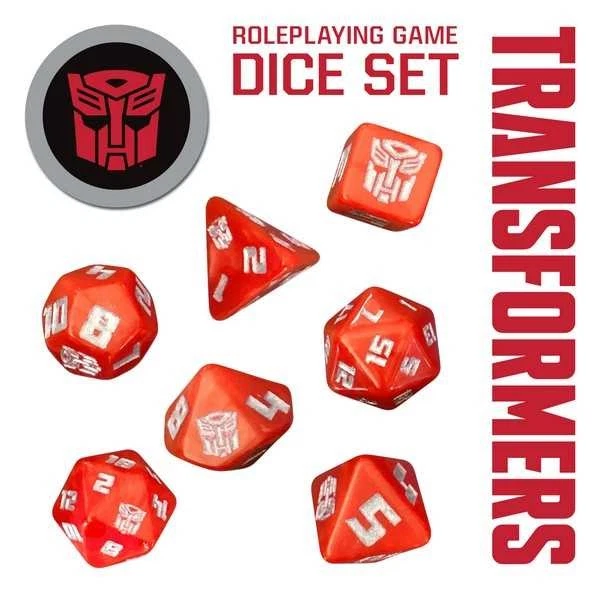Transformers Roleplaying Game: Dice Set - Image 1 of 1