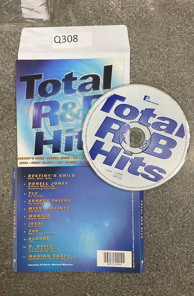 Total R&B Hits CD Good Karma Music Audio CD No Case #Q308 - Image 1 of 1