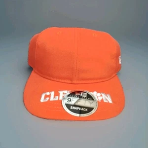 Clemson Tigers Hat New Era 9fifty Snapback Orange White Embroidered New 950 Cap - Picture 1 of 10