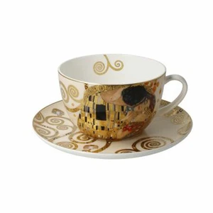 Goebel latte cup Gustav Klimt The Kiss Mug Coffee cup Fine Bone China - Picture 1 of 6