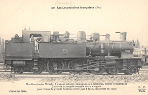 CPA TRAIN / LES LOCOMOTIVES FRANCAISES (EST)  / MACHINE TENDER N°3939 VAPEUR - Picture 1 of 1