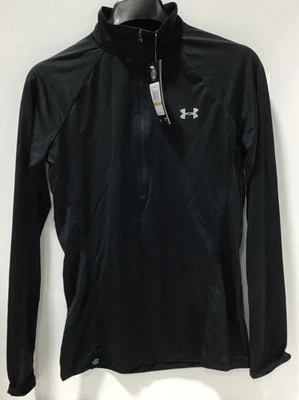 Under Armour/Body Building Women’s Tech Half Zip Up Long Sleeve In Black Size S - Image 1 of 4