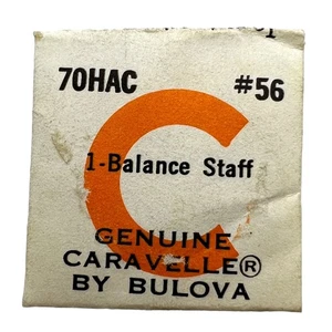 Caravelle 70HAC BALANCE STAFF Watch Material Part No. 56 VTG NOS - Picture 1 of 1