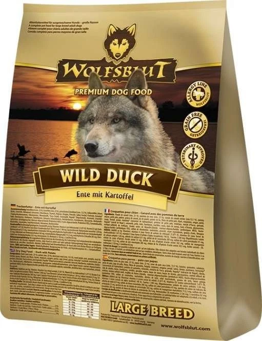 Wolfsblut Wild Duck Large Breed Trockenfutter für große Hunde - Bild 1 von 1