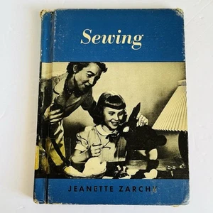 Vintage "Sewing Daughter & Mother Activity" Jeanette Zarchy 1952 Alfred Knopf - Imagen 1 de 15