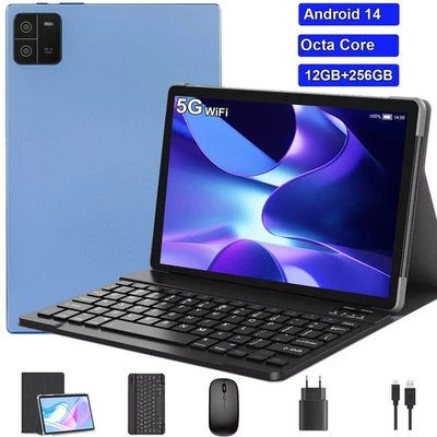 2025 New Gaming Tablets 12GB RAM 256GB ROM Pad Octa-Core 8000mAh Tablets 3.5mm - Image 1 of 4