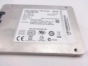 Dell H2TWD 180GB Solid State 2.5" Hard Drive SSDSC2BF180A4 - Afbeelding 1 van 5