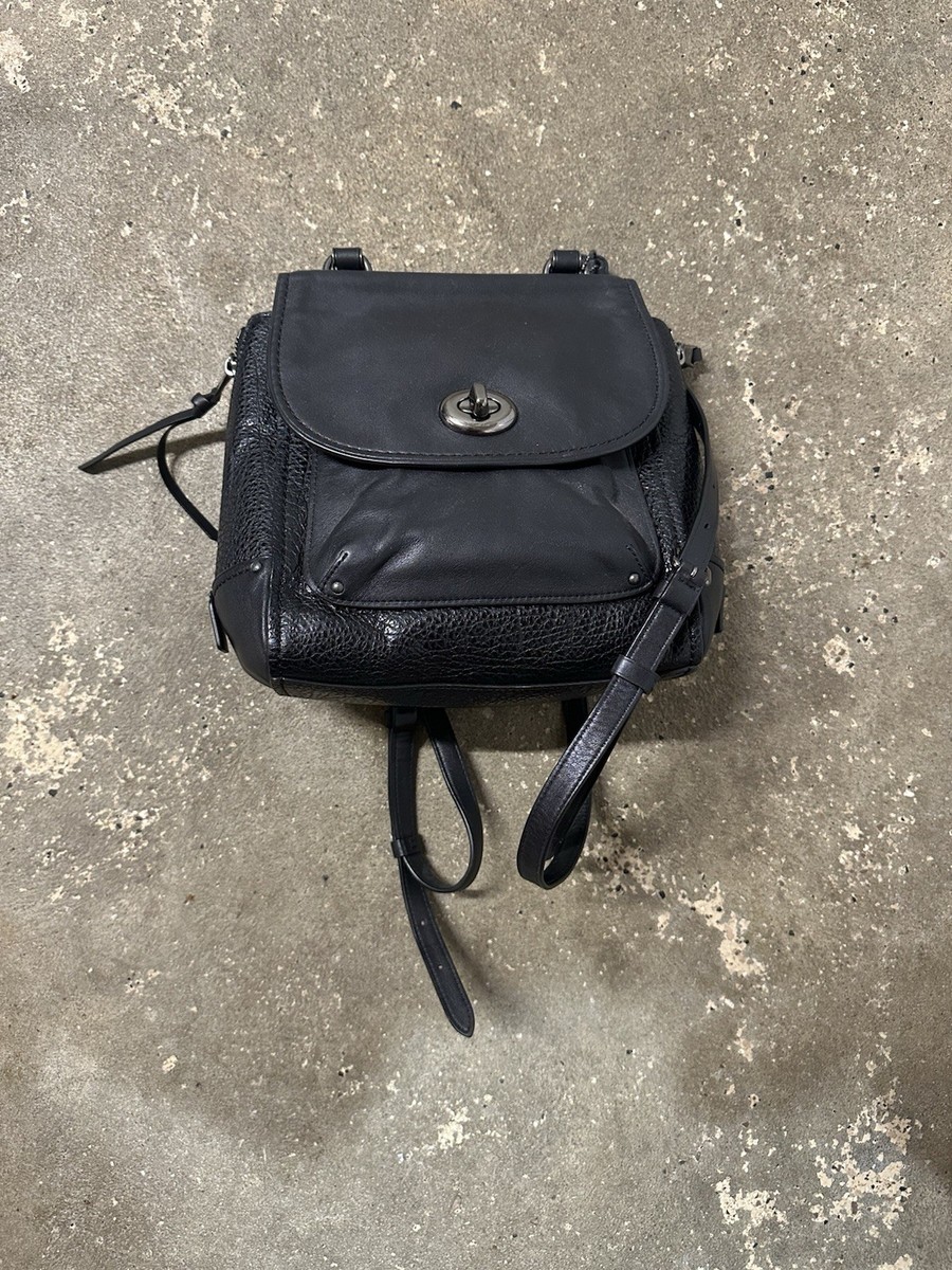 バッグ Rare Vintage Coach Convertible Backpack RARE Vintage Coach Berkeley Convertible Backpack #9016 Black