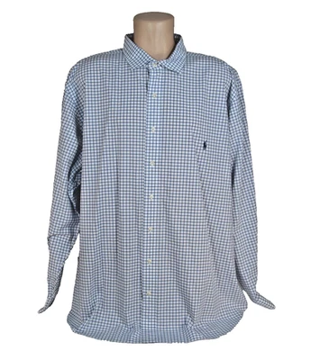 POLO RALPH LAUREN 3XB Multicolor Long Sleeve Button-Down Dress Shirt Pony Logo - Image 1 of 4
