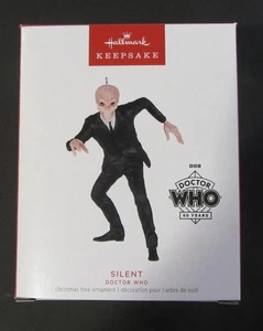 Silent Doctor Who Christmas Hallmark Keepsake Ornament New In Box - Picture 1 of 3
