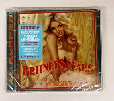 Circus [Deluxe Edition] Britney Spears (CD DVD 2008, 2 Discs, Jive) New Sealed Foto 1 de 2