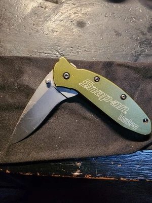 SNAP-ON TOOLS KERSHAW SPEEDSAFE LEEK 1l1620olso GreenKnife Ken Onion сделано в США - Изображение 1 из 4