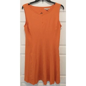 Banana Republic Fit and Flare Go-Go Dress. Women's Size 12. Orange.  - Picture 1 of 5