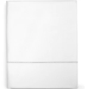Charter Club Damask Stripes KING FLAT SHEET 550 TC 100% Cotton 110x108 White - Picture 1 of 3