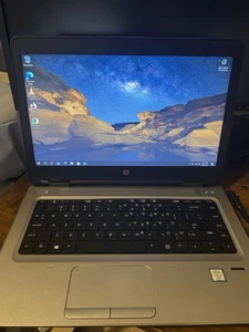 HP ProBook 640 G2 14" Laptop Intel i5-6300U 2.4GHz 8GB Win10 Pro - Picture 1 of 5
