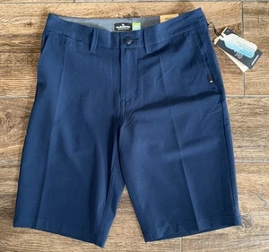 Quiksilver Youth Size 23/10 NAVY BLUE Union Amphibian Hybrid Short Walk or Water - Picture 1 of 6