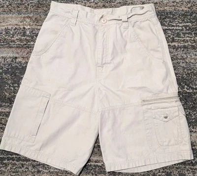Gotcha Men's vintage  Cargo Shorts Size 30 Color Light Beige - Image 1 of 4