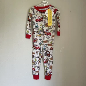 Little Sleepies Cars Radiator Springs zweiteiliges Pyjama-Set Größe 18-24 Monate Neu mit Etikett - Bild 1 von 4