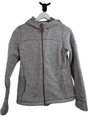 Sudadera con Capucha Trespass Cremallera Completa Gris Patrón Geométrico Mediana - Talla UK12 EU40 Foto 1 de 4