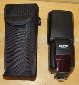 Sunpak DF4000U Shoe Mount Flash for Canon - Picture 1 of 8