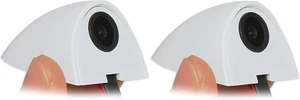 2Pcs Car Door Blind Spot Side View Camera, Self-Adhesive Screw-Free, Mini Style, - Picture 1 of 12